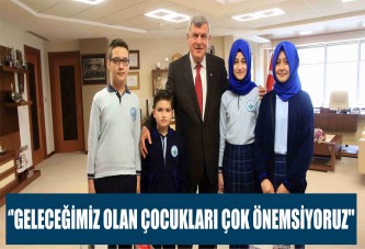 Başkan Karaosmanoğlu, ‘’Geleceğimiz olan çocukları çok önemsiyoruz’’