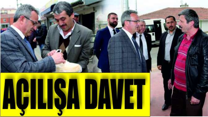 Başkan Köşker’den hemşerilerine açılışa davet