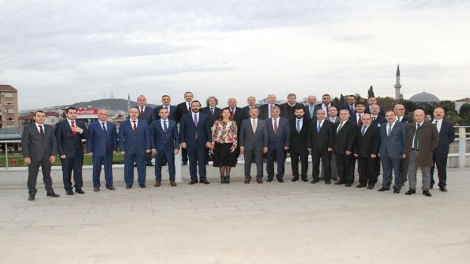 Başkan Köşker İstişare Toplantısında Birim Amirleriyle Bir Araya Geldi