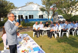 BAŞKAN KÖŞKER'DEN ZABITAYA TEBRİK VE TEŞEKKÜR