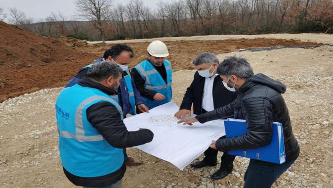 Başkan Şayir, mesire alanındaki çalışmaları inceledi