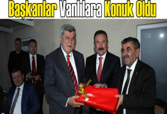 Başkanlar Vanlılara konuk oldu