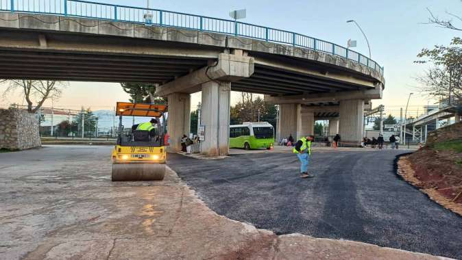 Batı Terminali’ndeki durak alanı genişletildi