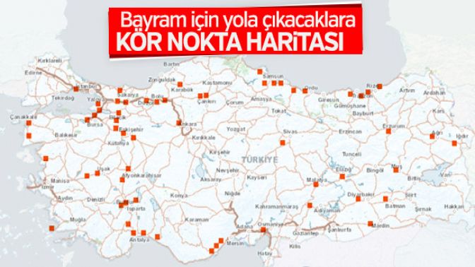 Bayram tatili öncesi sürücülere kör nokta uyarısı