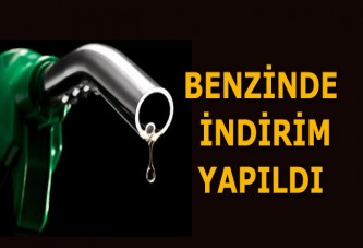 Benzinde indirim