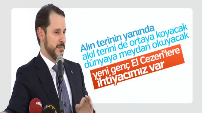 Berat Albayrak öğrencilere seslendi