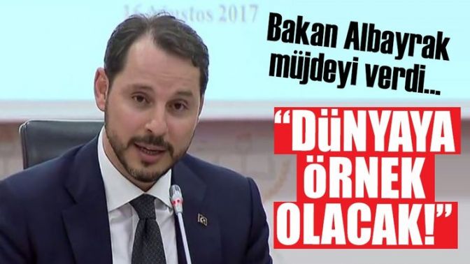 Berat Albayrak: Yenilenebilir enerji okulu dünyada örnek gösterilecek