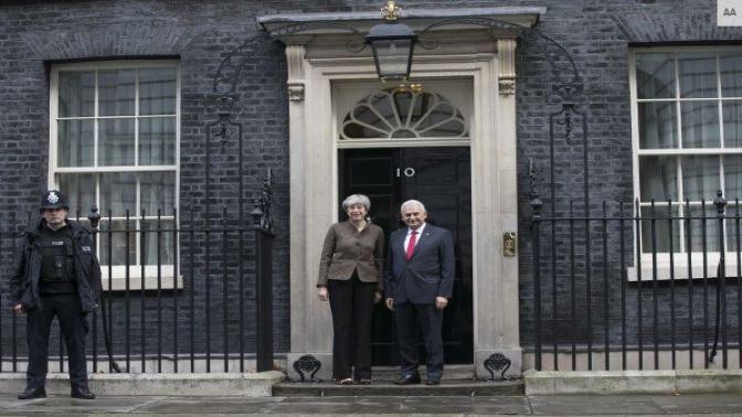 Binali Yıldırım 10 Downing Streette