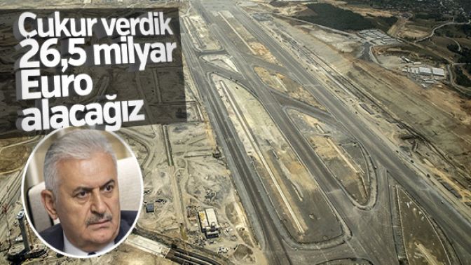 Binali Yıldırım 3. Havalimanının avantajını anlattı