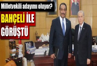 Bir kez daha Bahçeli ile görüştü