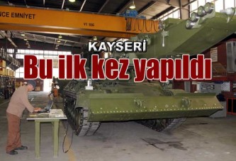 Bu ilk kez yapıldı