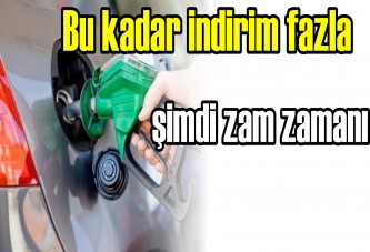 Bu kadar indirim fazla, şimdi zam zamanı