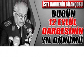 Bugün darbenin yıl dönümü