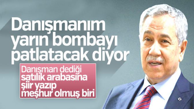 Bülent Arınçın şair danışmanı