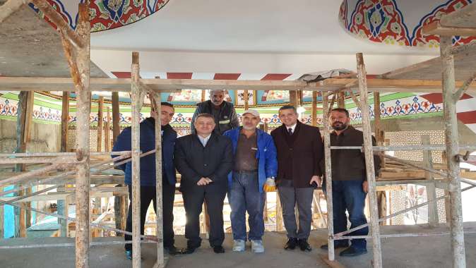 Büyükşehir’den Şirinsulhiye Camii’ne malzeme yardımı