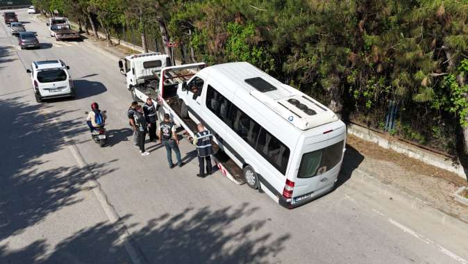 Büyükşehir’den ulaşım araçlarına sıkı denetim