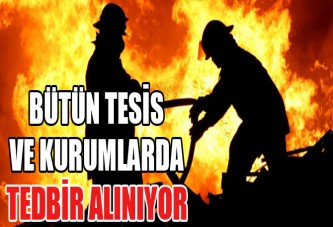 Büyükşehir’den yangın önlemi