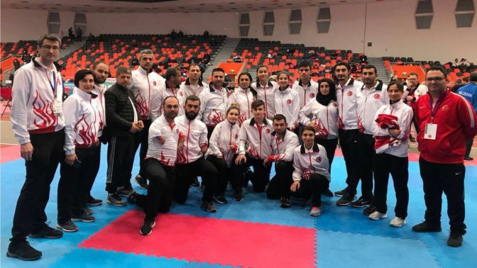 Büyükşehir Kağıtsporlu Karatay Para -Tekwando da engel tanımıyor