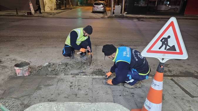 Büyükşehir, yol güvenliği için durmaksızın çalışıyor