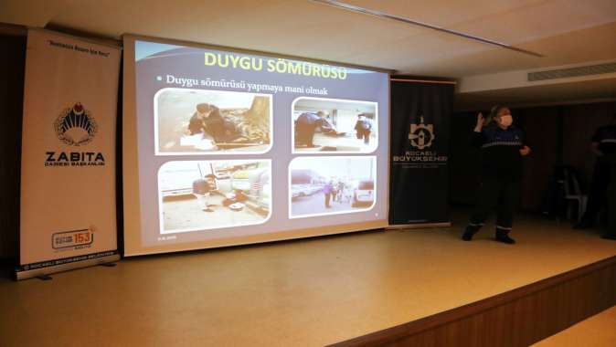 Büyükşehir zabıtasından öğrencilere bilinçli tüketici semineri