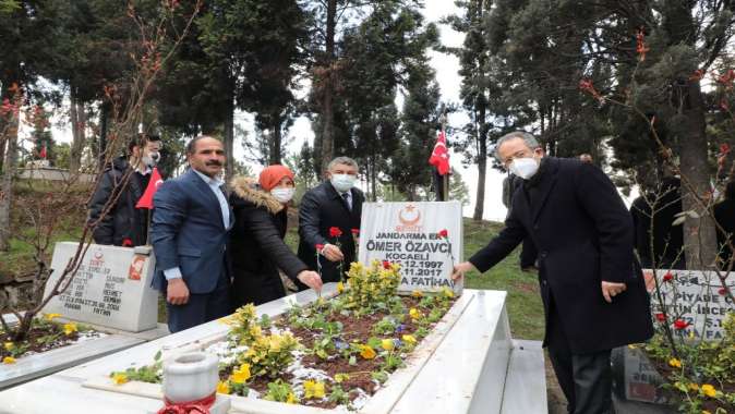 Çanakkale Şehitleri Dilovası’nda anıldı