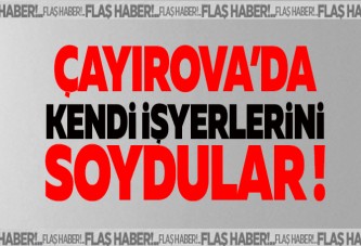 Çayırova’da Şişe Soygunu