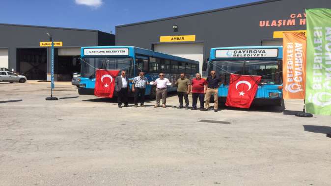 Çayırova’dan Göynük ve Torul’a otobüs