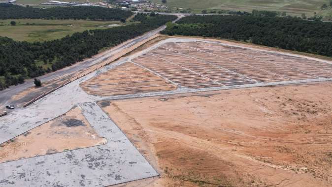 Çayırova’nın yeni mezarlığı defne hazır