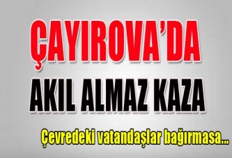 Çayırova'da işçi ölümden döndü