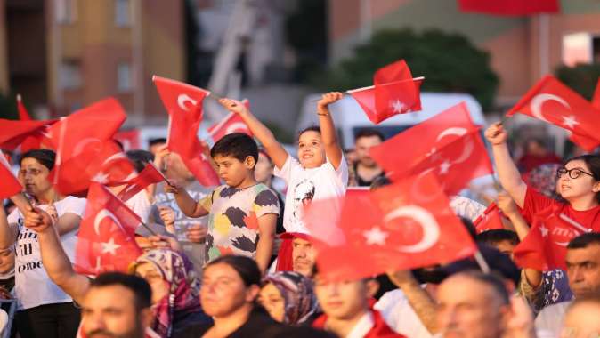 Çayırovalılar vatan nöbetinde bir araya geldi