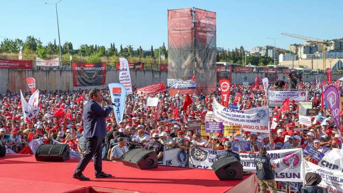 CHP Genel Başkanı Özel, Gebzede Seçim dedi