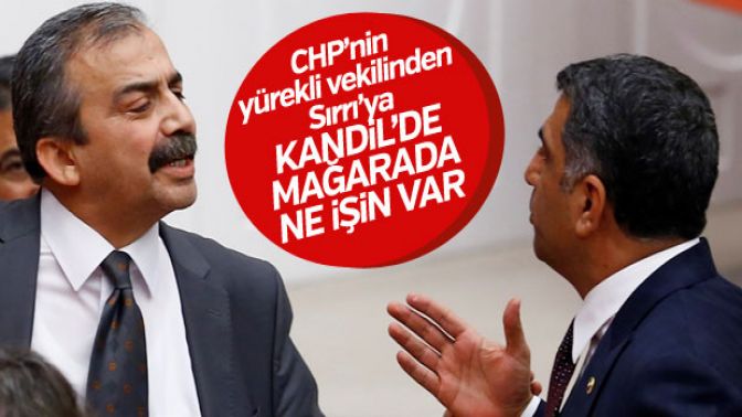 CHPli Gürsel Eroldan HDPli Sırrı Süreyya Öndere Kandil yanıtı