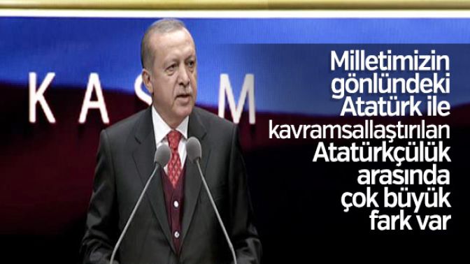 Cumhurbaşkanı Erdoğan 10 Kasım Anma programında