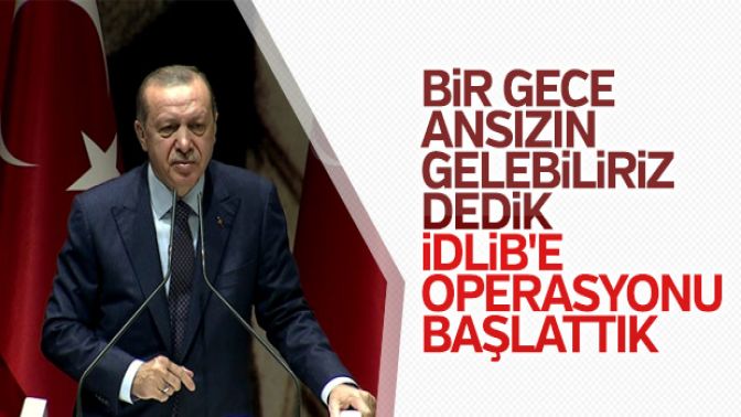 Cumhurbaşkanı Erdoğan İl Başkanları toplantısında