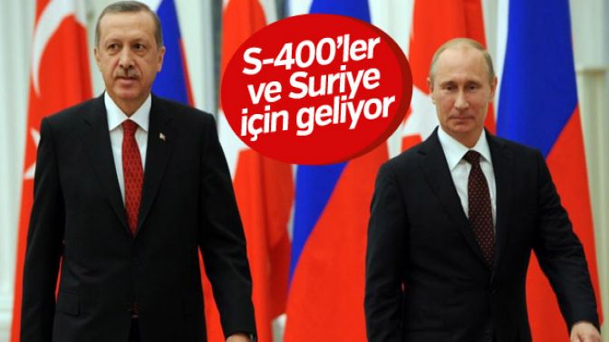 Cumhurbaşkanı Erdoğan ile Putin Türkiyede görüşecek