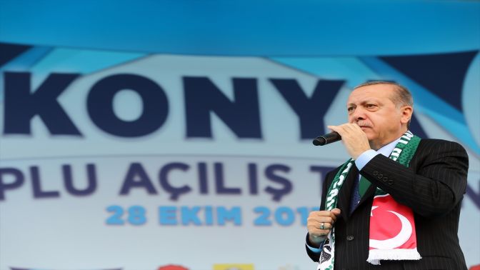 Cumhurbaşkanı Erdoğan Konyada konuştu