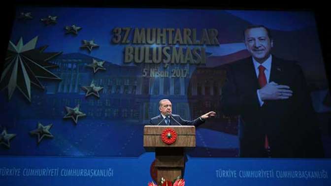 Cumhurbaşkanı Erdoğan, muhtarlar ile ilgili yeni kararı açıkladı