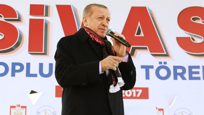 Cumhurbaşkanı Erdoğan Sivasta toplu açılış töreninde