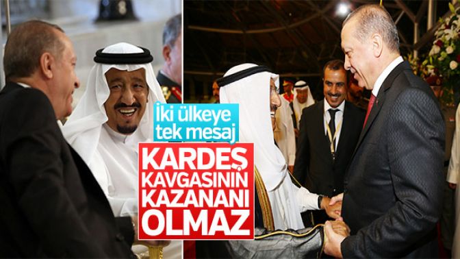 Cumhurbaşkanı Erdoğandan birlik beraberlik mesajı