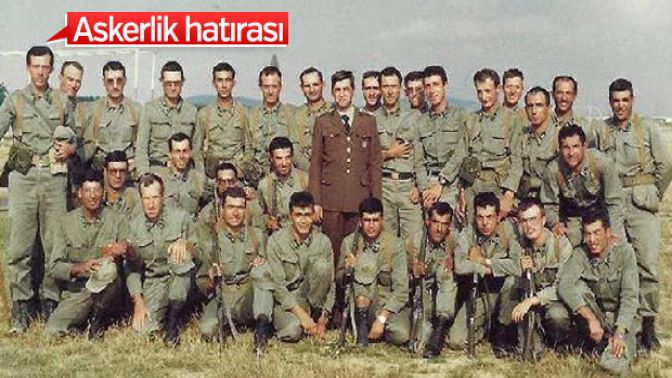 Cumhurbaşkanı Erdoğanın askerlik hatırası