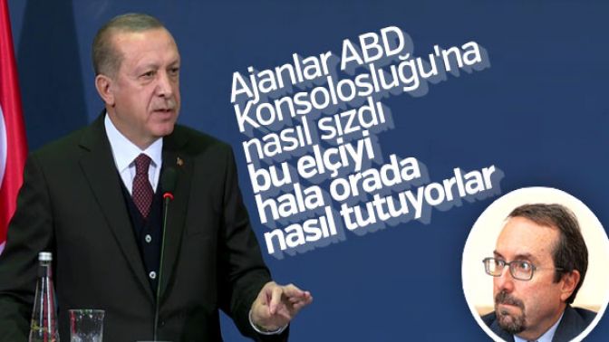 Cumhurbaşkanından ABD Büyükelçisine tepki