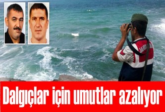 Dalgıçlar için umutlar azalıyor