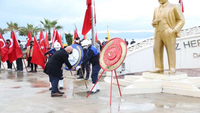 Darıca’da 10 Kasım anma töreni gerçekleşti