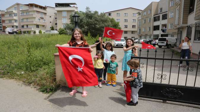 Darıca’da 19 Mayıs coşkusu yaşanıyor