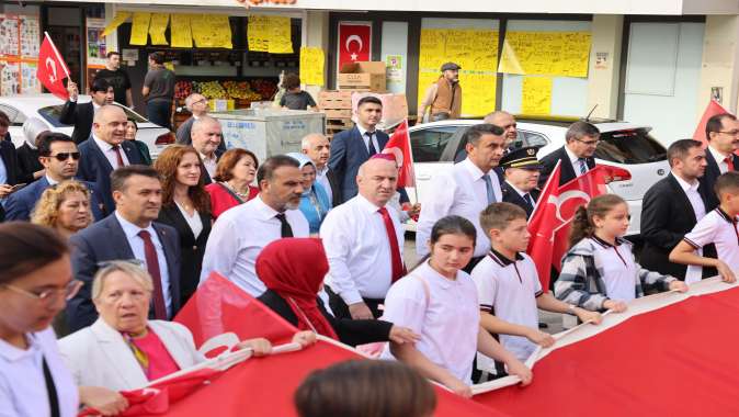 Darıca’da Cumhuriyet’in 100. yılına yakışan kutlama