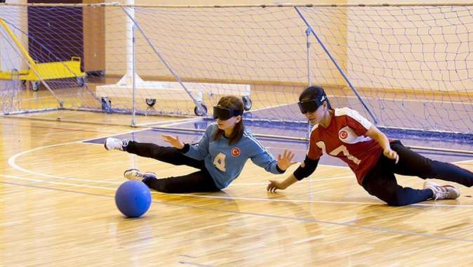 Darıca’da görme engelliler için Goalball turnuvası düzenleniyor