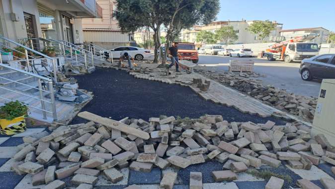 Darıca’da kış öncesi yollarda hummalı çalışma