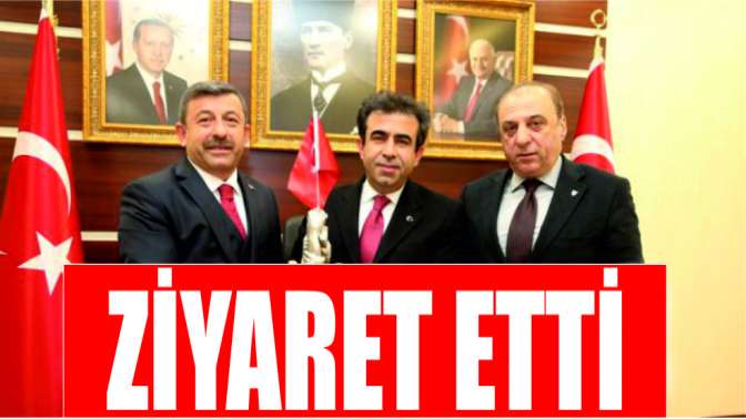 Darıca protokolü Vali Güzeloğlunu ziyaret etti