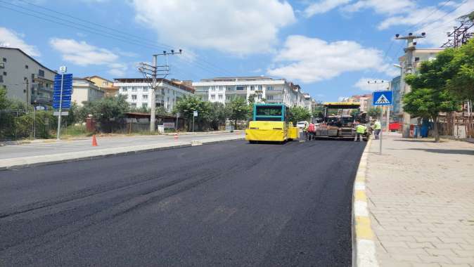 Darıca Tuzla Caddesi’nde yol konforu arttırılıyor