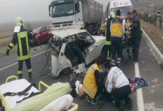 Denizli'de katliam gibi kaza: 3 ölü, 3 yaralı!